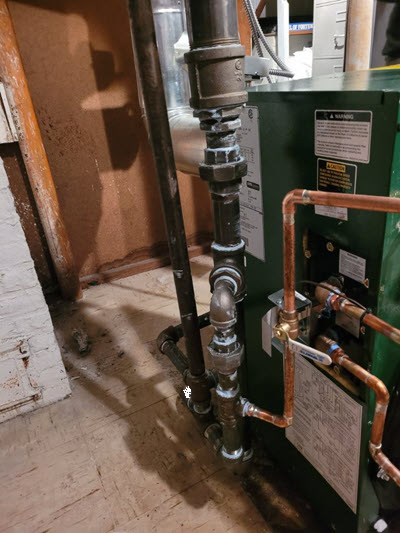 New Boiler Piping