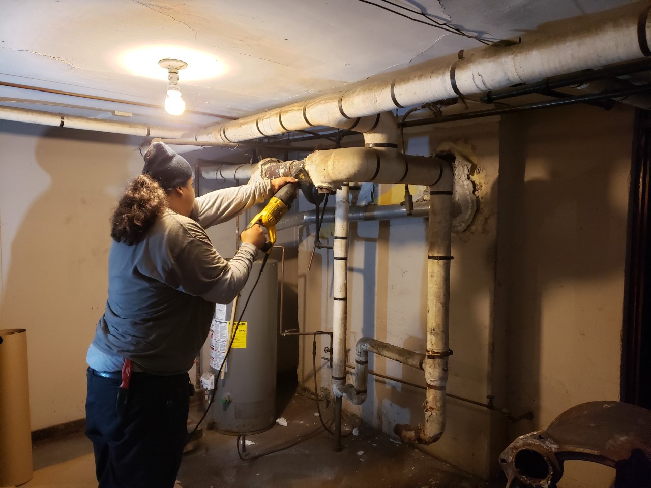 Boiler removal
